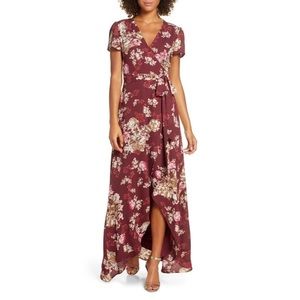Wayf by Anthropologie | Zoey Floral Wrap Dress NWT